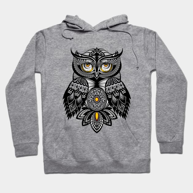 OWL bohemien style Hoodie by noutghal